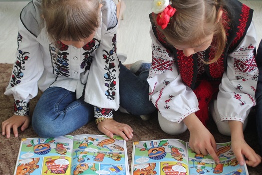 Large-scale project of corporate social responsibility of Concern Khlibprom: 9,000 comic books given to 2nd year pupils at Lviv schools!